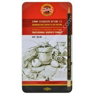 Kohinoor Karakalem Seti 12 li teneke kutu 1902