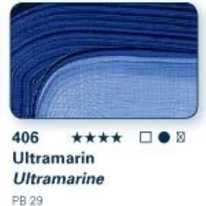 Schmincke Akademie 200 ml Yaglıboya No:406 Ultramarıne