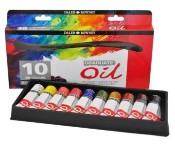 Daler Rowney Oil Yağlı Boya 10 Renk 38ml