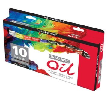 Daler Rowney Oil Yağlı Boya 10 Renk 38ml