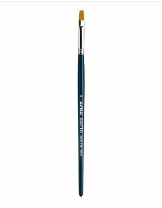 Giotto Seri 600 Sentetik Yassı - Düz Kesik Fırça No:6