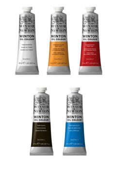 Winsor&Newton Yağlı Boya Seti 5'li Yağlı Boya Set Yağlı Boya Başlangıç Seti 5li SET1