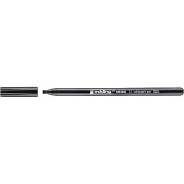 Edding 1255 Kaligrafi Kalemi 3.5 mm Düz Kesik Uç Black 001