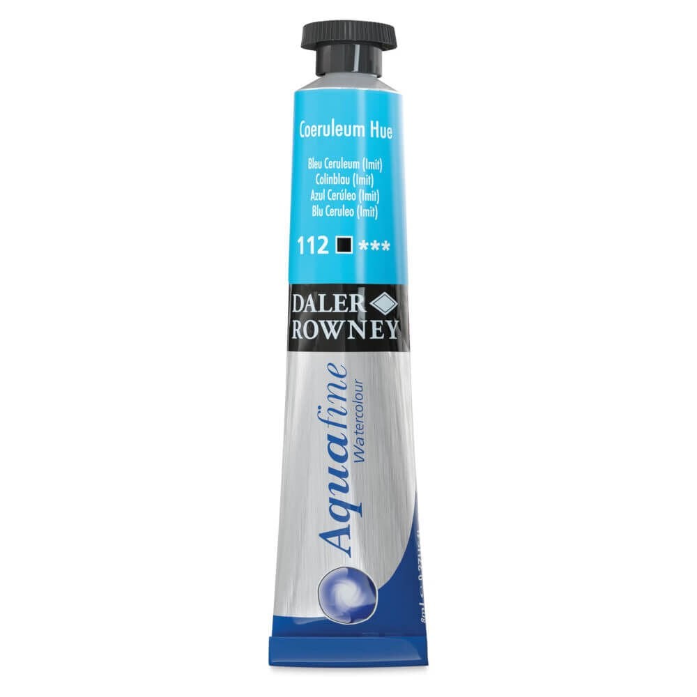 Daler Rowney Aquafine Tüp Suluboya 8ml Coeruleum Hue 112
