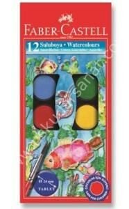 Faber Castell suluboya Set 12 Renk