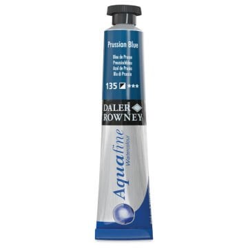 Daler Rowney Aquafine Tüp Suluboya 8ml Prussian Blue 135
