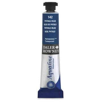 Daler Rowney Aquafine Tüp Suluboya 8ml Phthalo Blue 142