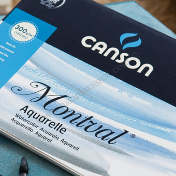 Canson Montval Suluboya kağıdı 300 gr,50x65 10'lu Paket