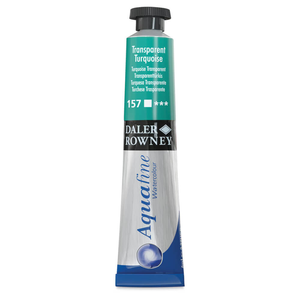 Daler Rowney Aquafine Tüp Suluboya 8ml Transparent Turquoise 157