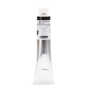 Schmincke Akademie 200 ml Yaglıboya No:704 Lamp Black
