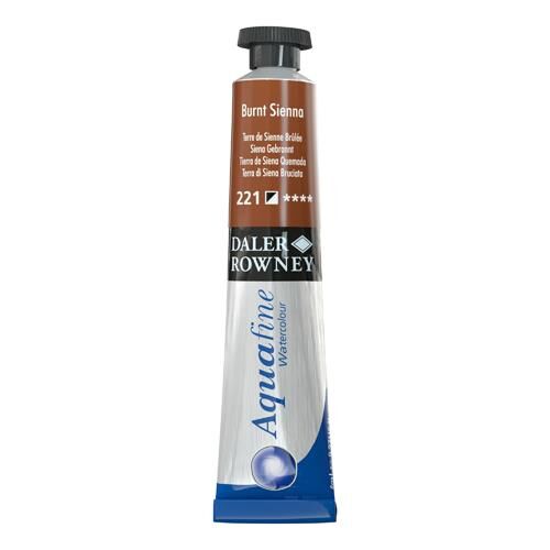 Daler Rowney Aquafine Tüp Suluboya 8ml BURNT SIENNA 221