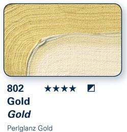 Schmincke Akademie 200 ml Yaglıboya No:802 Gold