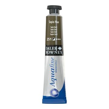 Daler Rowney Aquafine Tüp Suluboya 8ml SEPIA HUE 251