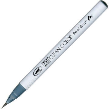 Zig Clean Color Real Brush Fırça Uçlu Marker Kalem 092 Blue Gray