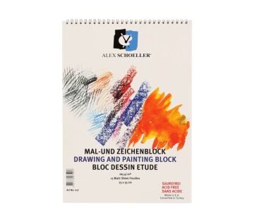 Alex Schoeller Resim Defteri 25x35 165gr