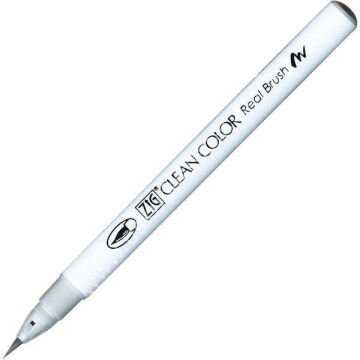 Zig Clean Color Real Brush Fırça Uçlu Marker Kalem 091 Light Gray