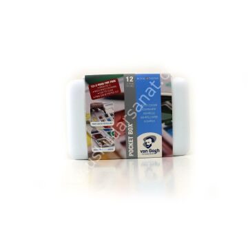 Talens Van Gogh Tablet Sulu Boya 15 (12+3) Renk (Suluboya Blok Hediyeli)