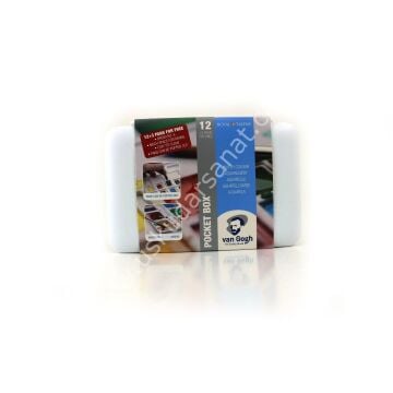 Talens Van Gogh Tablet Sulu Boya 15 (12+3) Renk (Suluboya Blok Hediyeli)