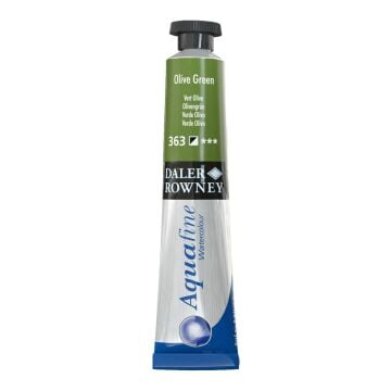 Daler Rowney Aquafine Tüp Suluboya 8ml OLIVE GREEN 363