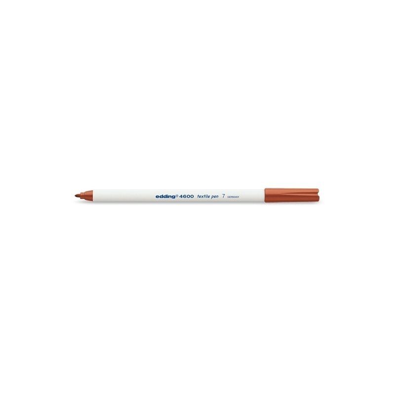 Edding 4600 Tekstil-Kumaş kalemi 07 Kahverengi