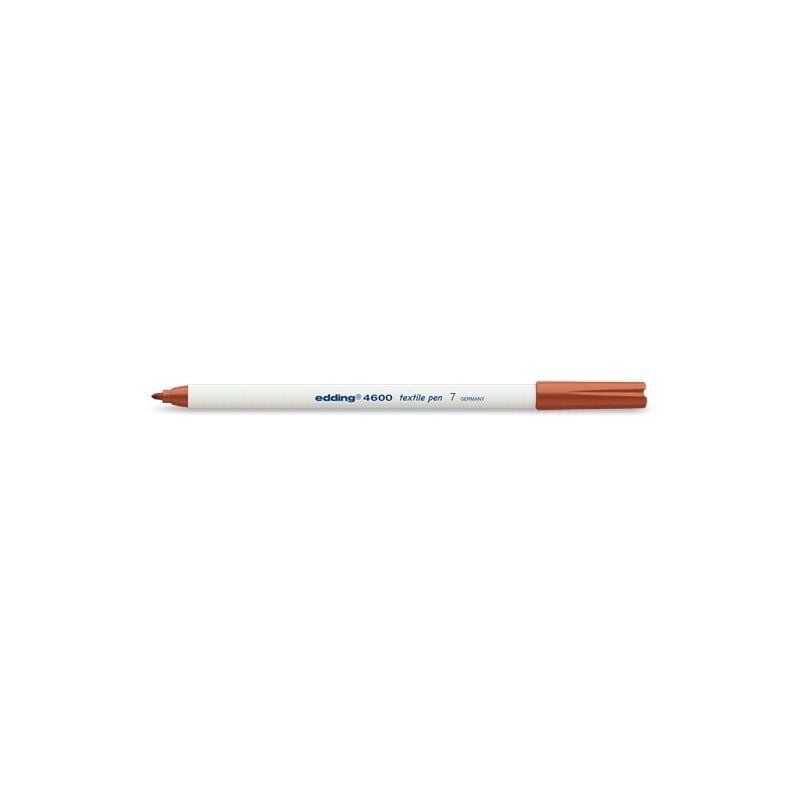 Edding 4600 Tekstil-Kumaş kalemi 07 Kahverengi
