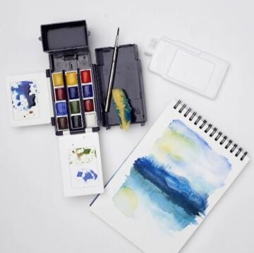 Winsor & Newton Cotman Tablet Sulu Boya 12 Renk