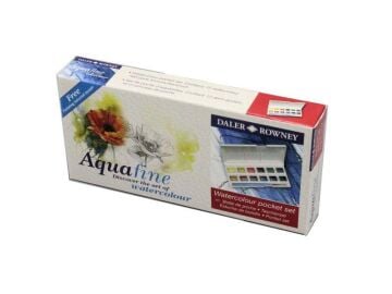 Daler Rowney Tablet Sulu Boya Pocket Set 12 Renk