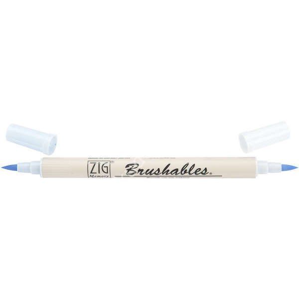 Zig Brushables 2 Renk Tonu Fırça Uçlu Marker Kalem 302 Powder Blue