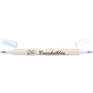 Zig Brushables 2 Renk Tonu Fırça Uçlu Marker Kalem 302 Powder Blue