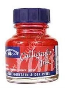 Winsor Newton Kaligrafi Mürekkebi Kırmızı 1111203