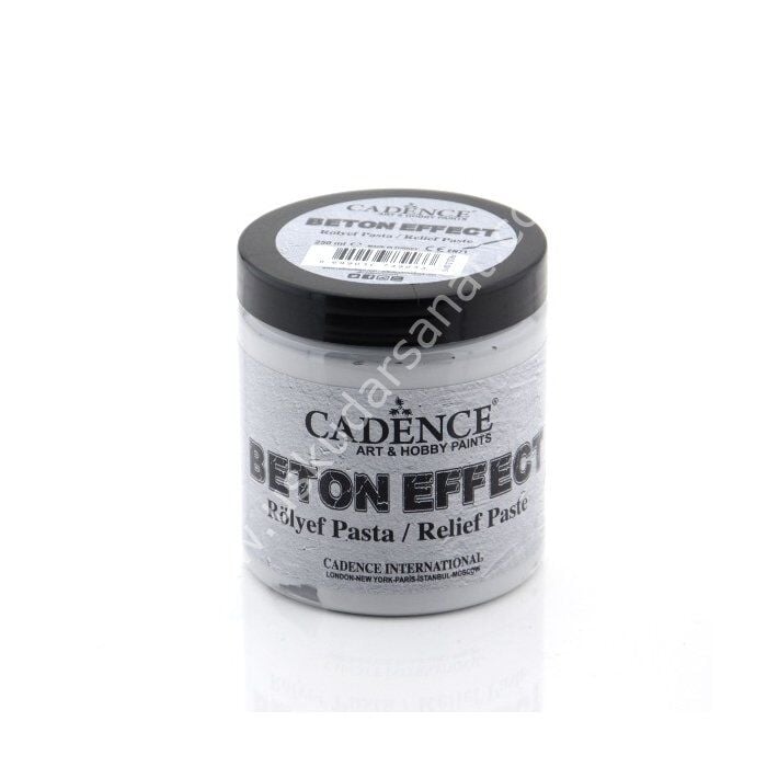 Cadence Beton Effect Rölyef Pasta 250ml (350gr)