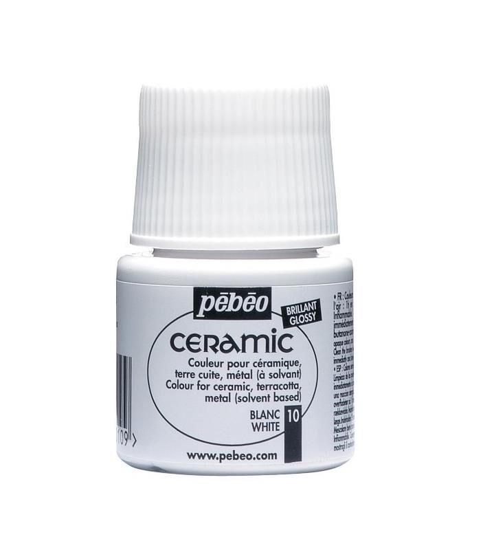 Pebeo Seramik Boyası  White 010