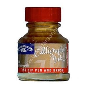 Winsor Newton Kaligrafi Mürekkebi Altın 1110283