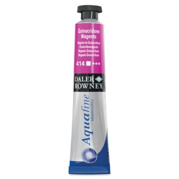 Daler Rowney Aquafine Tüp Suluboya 8ml Quinacridone Magenta 414