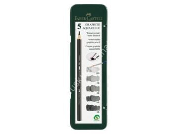 Faber Castell Graphite Aquarelle 5'li Teneke Kutu