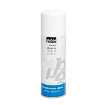 Pebeo Guaj ve Suluboya için Sprey Vernik 200ml