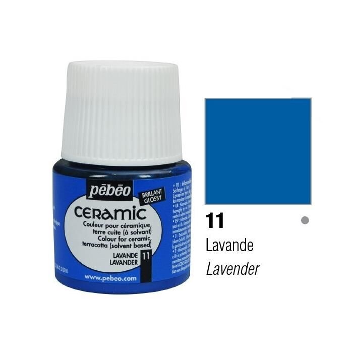 Pebeo Seramik Boyası Lavender Blue 011