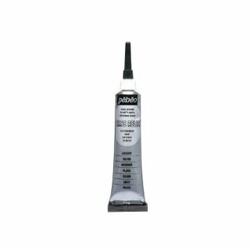 Pebeo Cerne Relief Cam Kontürü - 20ml - Silver