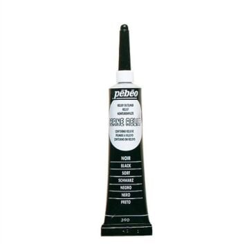 Pebeo Cerne Relief Cam Kontürü - 20ml - Black