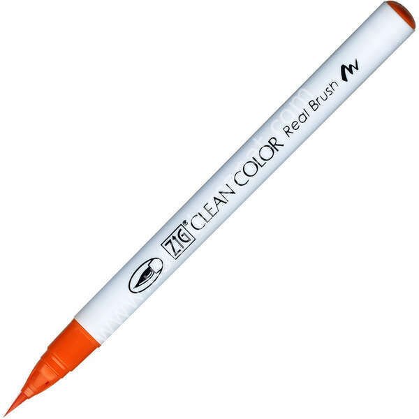 Zig Clean Color Real Brush Fırça Uçlu Marker Kalem 070 Orange