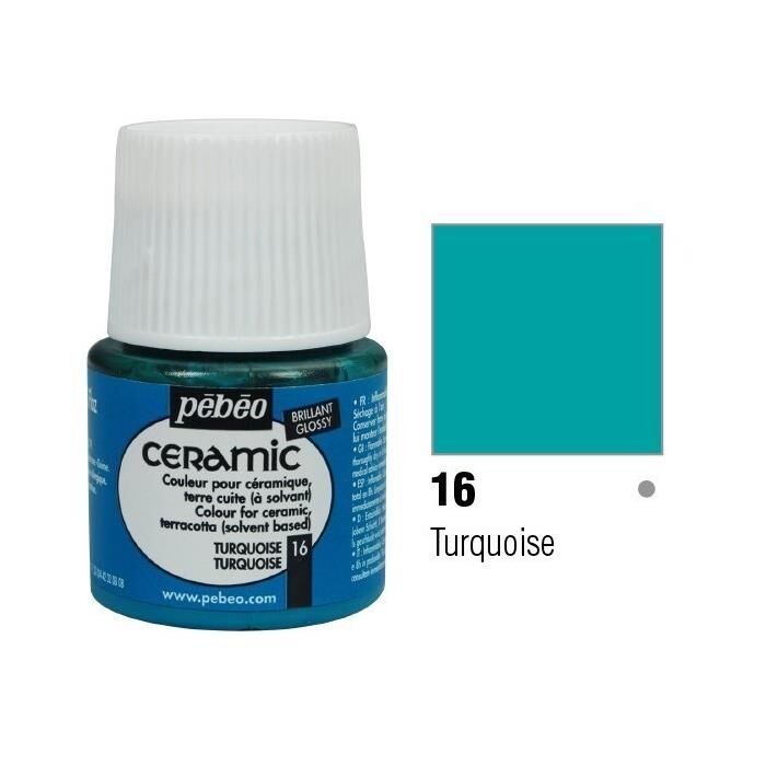 Pebeo Seramik Boyası Turquoise 016