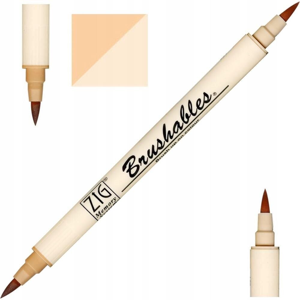 Zig Brushables 2 Renk Tonu Fırça Uçlu Marker Kalem 064 Fawn