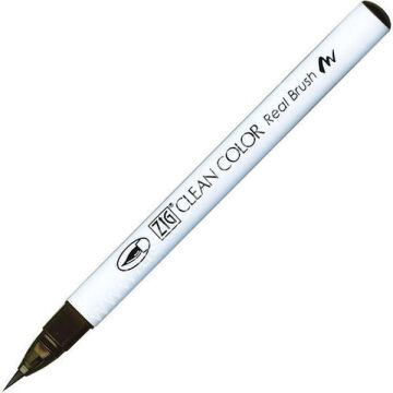 Zig Clean Color Real Brush Fırça Uçlu Marker Kalem 068 Deep Brown