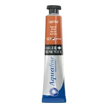 Daler Rowney Aquafine Tüp Suluboya 8ml LIGHT RED 527