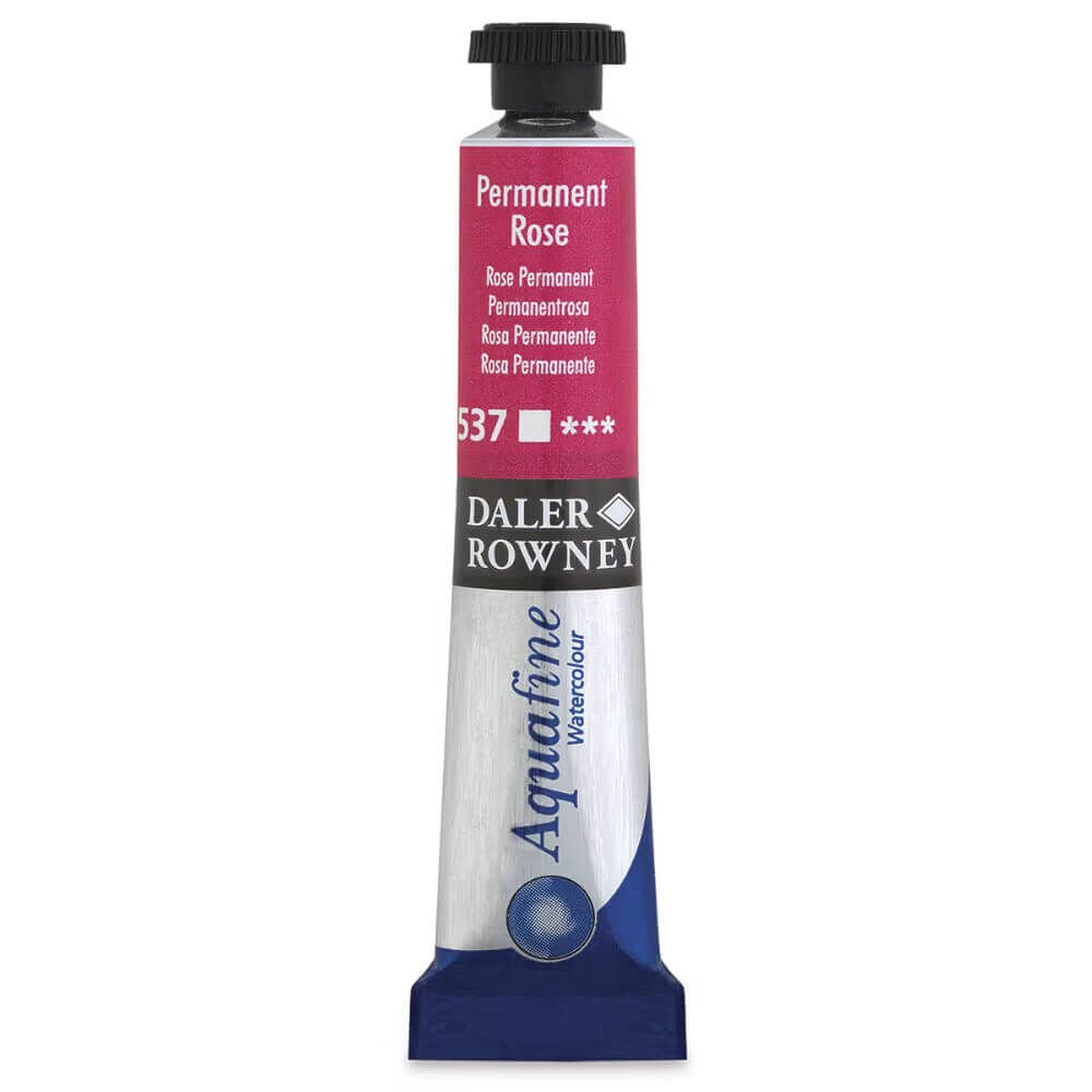 Daler Rowney Aquafine Tüp Suluboya 8ml Permanent Rose 537