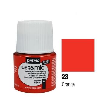 Pebeo Seramik Boyası Orange  023