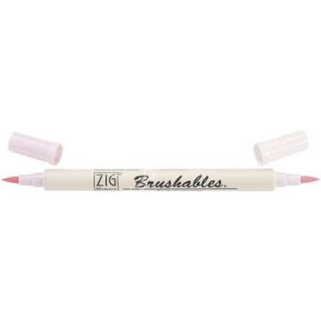 Zig Brushables 2 Renk Tonu Fırça Uçlu Marker Kalem 026 Baby Pink