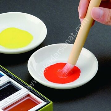 Zig Kuretake Gansai Tambi 12 Renk Tablet Suluboya