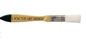 Art Design Beyaz Sentetik Kıl Zemin Fırçası 713 S 1,5