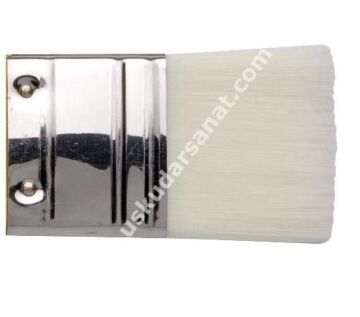 Art Design Beyaz Sentetik Kıl Zemin Fırçası 713 S 1,5